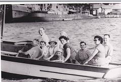 Dans le port d'Oran le 15 août 1953